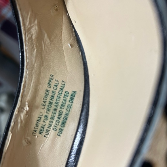 IVANKA TRUMP ~ LEOPARD WOMEN'S  SIZE 6M BEIGE / BLACK CLASSIC  HEEL SHOES - Picture 13 of 14